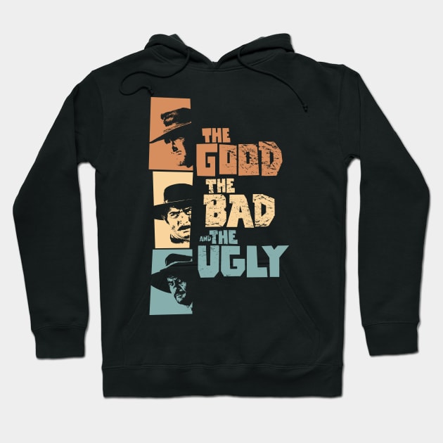 Sergio Leone - The Good, the Bad, and the Ugly Tribute Hoodie by Boogosh